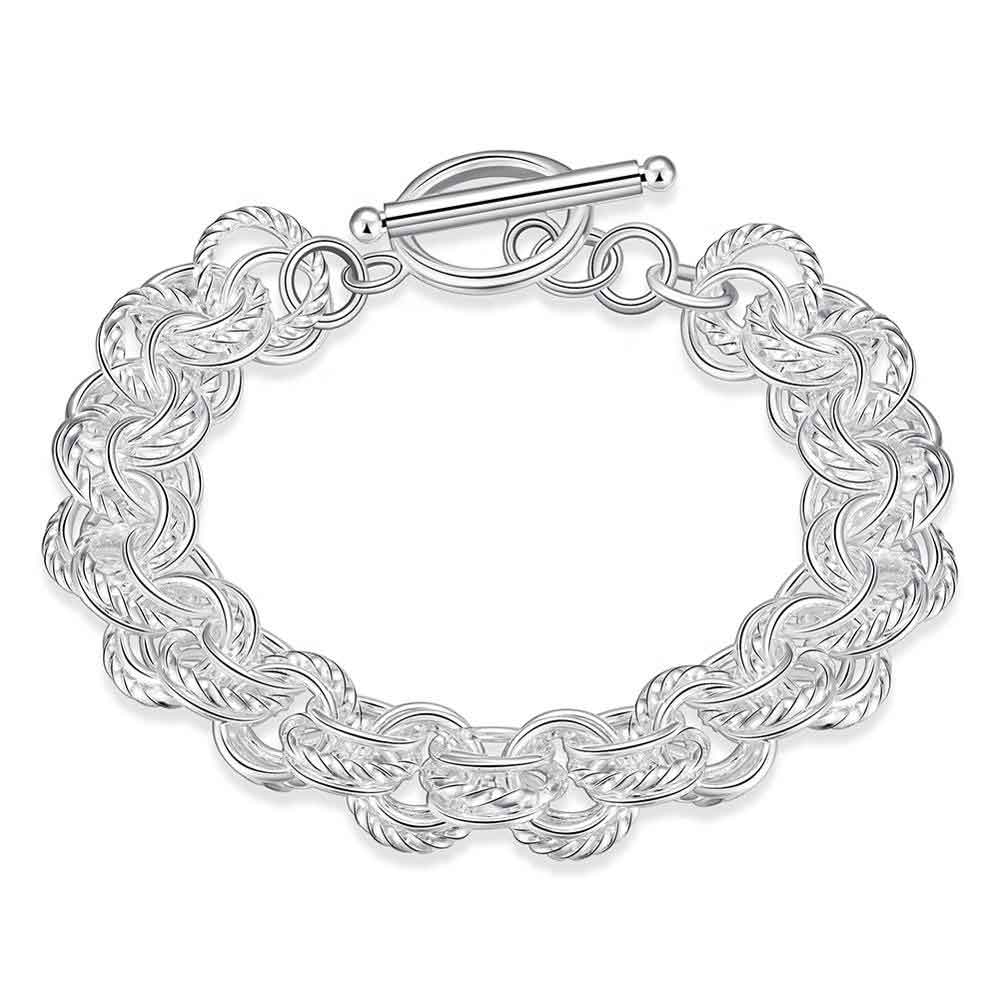 Linking Sterling Silver 925 Bracelet Australia