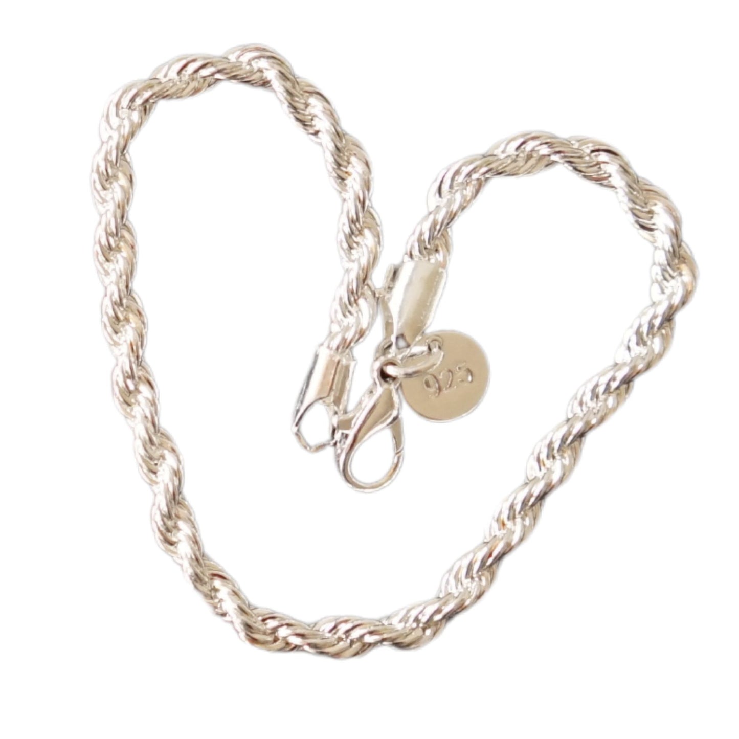 Rope Silver 925 Bracelet Detail in Sophia set 